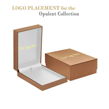 Luxury Leather Small Necklace/Pendant Box, Opulent Collection Necklace Allurepack