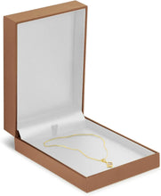 Luxury Leather Small Necklace/Pendant Box, Opulent Collection Necklace Allurepack