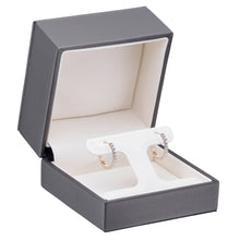 Luxury Leather T-Style Earring Box, Opulent Collection Earring allurepack