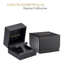 Luxury Leather T-Style Earring Box, Opulent Collection Earring allurepack