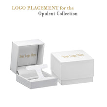 Luxury Leather T-Style Earring Box, Opulent Collection Earring allurepack