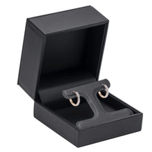 Luxury Leather T-Style Earring Box, Opulent Collection Earring allurepack