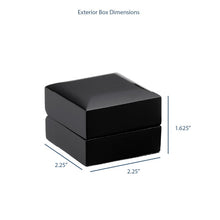 Luxury Wooden Lacquered Ring Box, Imperial Collection Ring allurepack