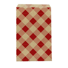 Merchandise Bag 4" x 6" 1000 Pcs Merchandise Bag BM46-RP Red Plaid Allurepack