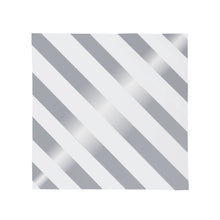 Metallic Silver striped Wrapping Paper 7.5" x 150' Wrapping Paper Allurepack