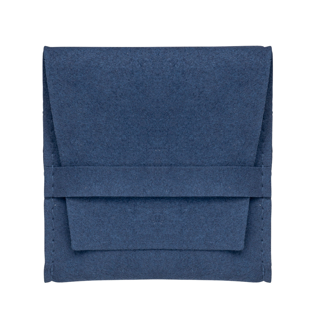 Microfiber Envelope Pouch W/ Insert - Small Pouch PF33-BL Blue 12 Allurepack