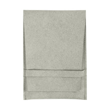 Microfiber Folded Pouch W/ Insert - Large Pouch PF45-GR Grey 12 Allurepack