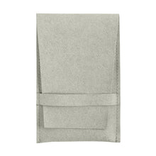 Microfiber Folded Pouch W/ Insert - Medium Pouch PF34-GR Grey 12 Allurepack