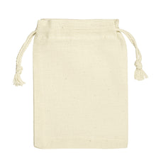 Muslin Cotton Pouch - Medium Pouch PT34-NT Natural 20 Allurepack