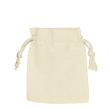 Muslin Cotton Pouch - Small Pouch PT23-NT Natural 10 Allurepack