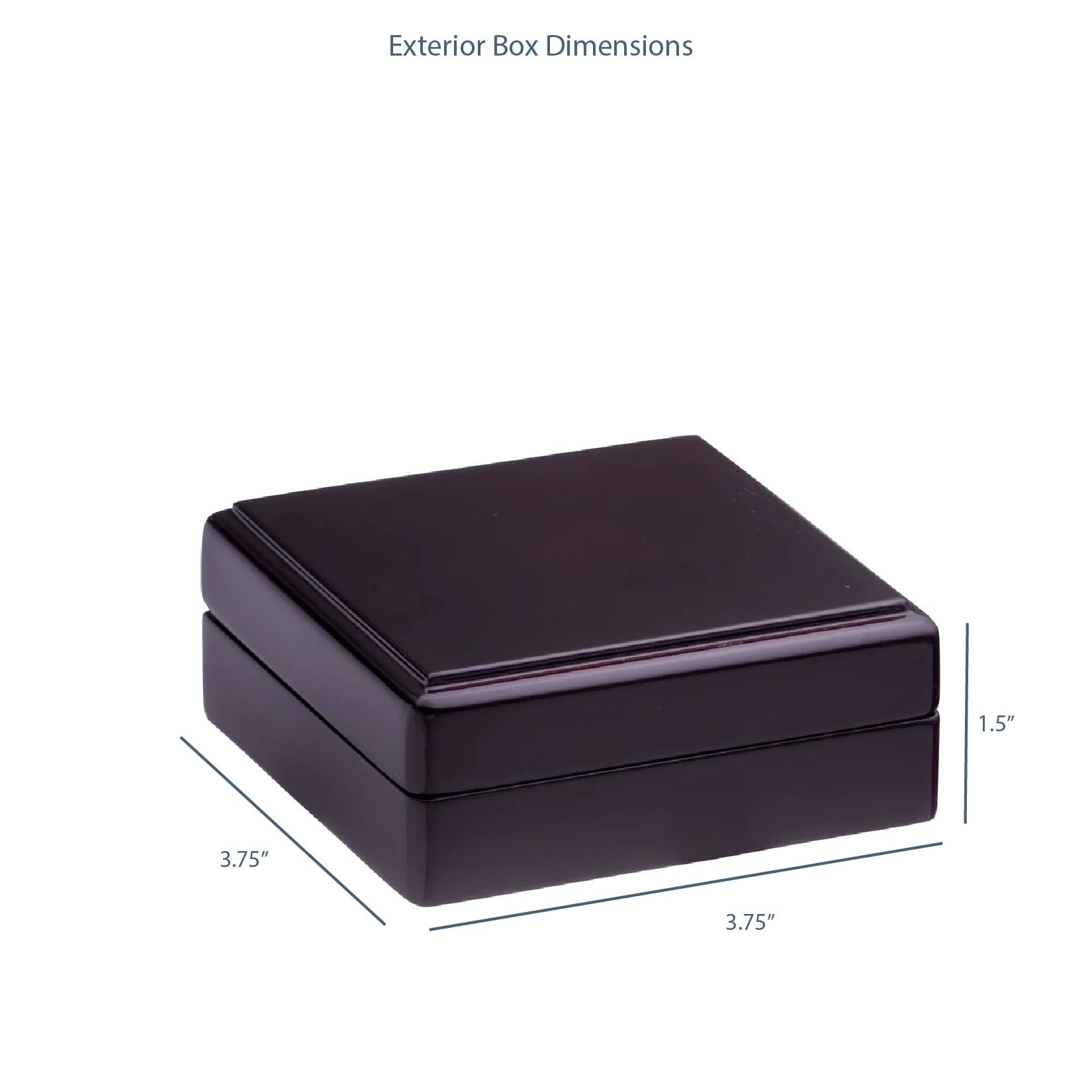 Piano Wood Jewelry Gift Box | Universal Utility Box