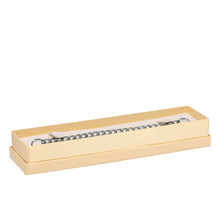 Recycled Cardboard Box With Glossy Inset Bracelet Box, Pristine Collection Bracelet Allurepack