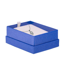 Recycled Cardboard Box With Glossy Inset Pendant Box, Pristine Collection Pendant Allurepack