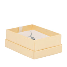 Recycled Cardboard Box With Glossy Inset Pendant Box, Pristine Collection Pendant Allurepack
