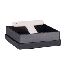 Recycled Cardboard Box With Glossy Inset Universal Box, Pristine Collection Ring Allurepack