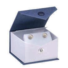 Ribbed Paper Snap Earring Box, Prim Collection Earring allurepack