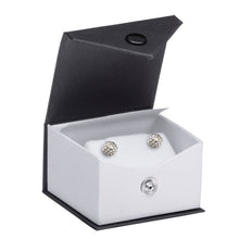 Ribbed Paper Snap Earring Box, Prim Collection Earring allurepack