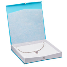 Ribbed Paper Snap Necklace Box, Prim Collection Necklace allurepack