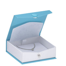 Ribbed Paper Snap Pendant/Earring Box, Prim Collection Pendant allurepack