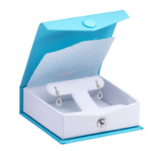 Ribbed Paper Snap T-Style Earring Box, Prim Collection Earring allurepack