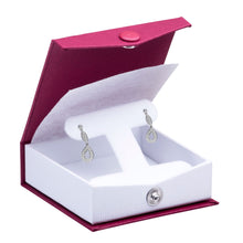 Ribbed Paper Snap T-Style Earring Box, Prim Collection Earring allurepack