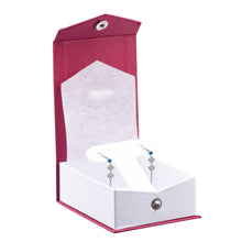 Ribbed Paper Snap T-Style Long Earring Box, Prim Collection Earring allurepack