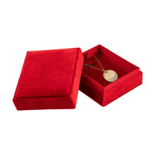Ribbed Velvet Pendant Box, Forever Collection Pendant Allurepack