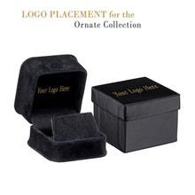 Rich Suede Earring Box, Ornate Collection Earring allurepack