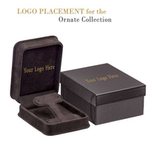 Rich Suede T-Style Earring Box, Ornate Collection Earring allurepack