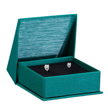 Silk Brushed Paper Earring/Pendant Box, Glamour Collection Earring allurepack