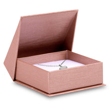 Silk Brushed Paper Earring/Pendant Box, Glamour Collection Earring allurepack