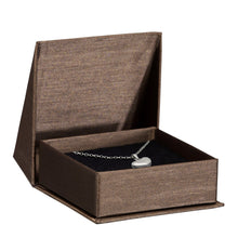 Silk Brushed Paper Earring/Pendant Box, Glamour Collection Earring allurepack