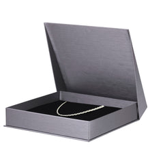 Silk Brushed Paper Full Set Box, Glamour Collection Necklace allurepack