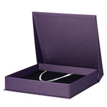 Silk Brushed Paper Full Set Box, Glamour Collection Necklace allurepack