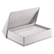 Silk Brushed Paper Gift Card Box, Glamour Collection Gift Card GM75-IV Ivory 12 allurepack