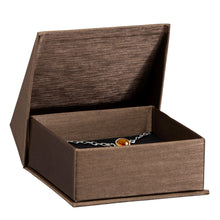 Silk Brushed Paper Pendant/Ring Box, Glamour Collection Pendant allurepack