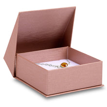 Silk Brushed Paper Pendant/Ring Box, Glamour Collection Pendant allurepack