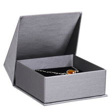 Silk Brushed Paper Pendant/Ring Box, Glamour Collection Pendant allurepack