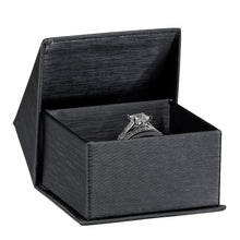 Silk Brushed Paper Ring Box, Glamour Collection Ring allurepack