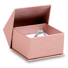 Silk Brushed Paper Ring Box, Glamour Collection Ring allurepack