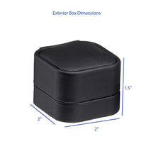 Soft Leatherette Earring Box, Classic Collection Earring allurepack