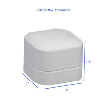 Soft Leatherette Earring Box, Classic Collection Earring allurepack