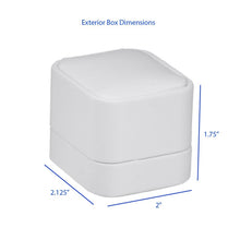 Soft Leatherette Ring Box, Classic Collection Ring allurepack