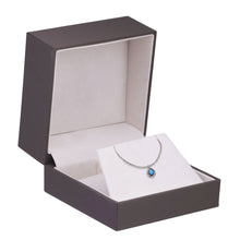 Soft Touch Earring/Pendant Box with Sleeve, Vogue Collection Pendant allurepack