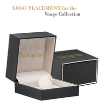 Soft Touch Ring Dish Box with Sleeve, Vogue Collection Ring allurepack