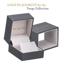 Soft Touch Small Earring Box with Sleeve, Vogue Collection Earring allurepack