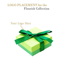 Striped Bow Bangle Box, Flourish Collection Bangle allurepack