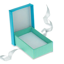 Striped Bow Pendant/Earring/Ring Box, Flourish Collection Pendant allurepack