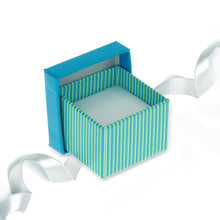 Striped Bow Ring Box, Flourish Collection Ring allurepack