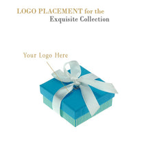 Striped Bow T-bar Earring and Pendant Box, Flourish Collection Earring/Pendant allurepack